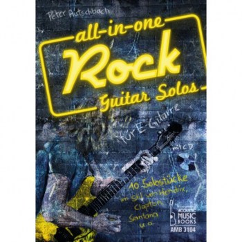Acoustic Music Books All in One Rock Guitar Solos Peter Autschbach купить