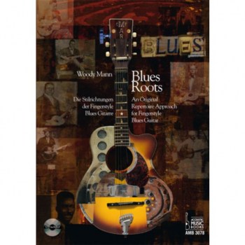 Acoustic Music Books Blues Roots Woody Mann, Buch/CD купить
