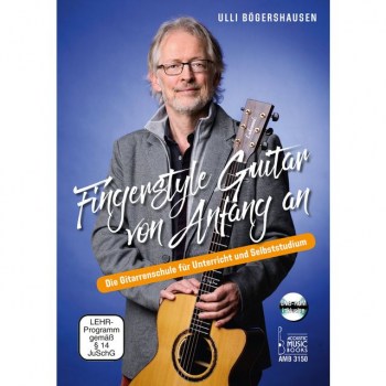 Acoustic Music Books Fingerstyle Guitar von Anfang an купить