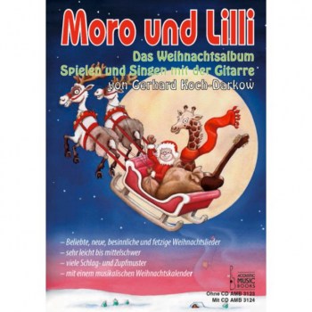 Acoustic Music Books Moro und Lilli Weihnachsalbum Koch-Darkow, Gitarre, mit CD купить