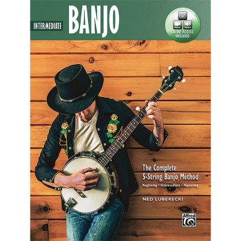 Alfred Music 5-String Banjo Method Intermediate Banjo купить
