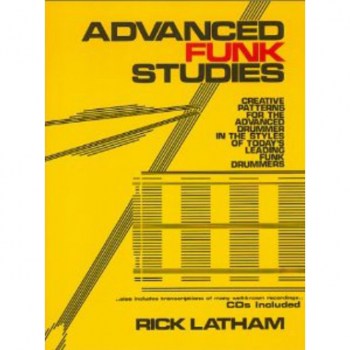 Alfred Music Advanced Funk Studies Rick Latham, Drums incl. 2CDs купить