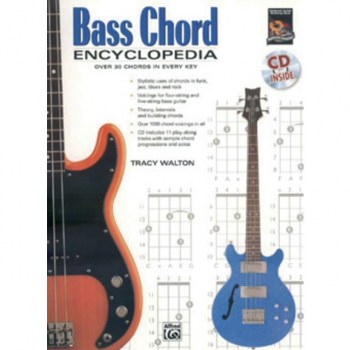 Alfred Music Bass Chord Encyclopedia Tracy Walton incl. CD купить