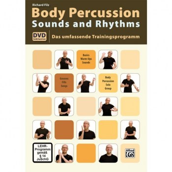 Alfred Music Body Percussion Filz inkl. DVD купить