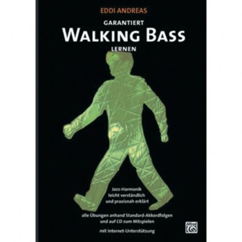 Alfred Music Garantiert Walking Bass lernen Eddi Andreas, Buch/CD купить