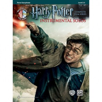 Alfred Music Harry Potter - Tenor Sax Instrumental Solos, Book/CD купить