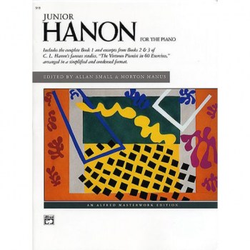 Alfred Music Junior Hanon for the Piano Charles Louis Hanon, Klavier купить
