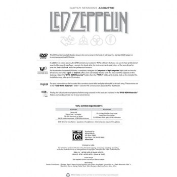 Alfred Music Led Zeppelin: Acoustic Sessions TAB купить