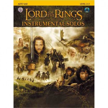 Alfred Music Lord of the Rings - Alto-Sax Instrumental Solos, Book/CD купить