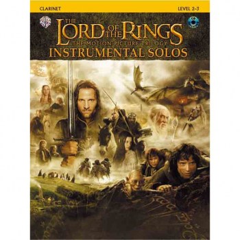 Alfred Music Lord of the Rings - Clarinet Instrumental Solos, Book/CD купить