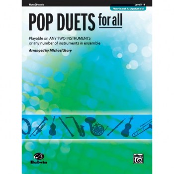 Alfred Music Pop Duets for All - Flute Mixed Ensemble купить