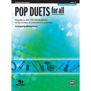 Alfred Music Pop Duets for All - Clarinet Mixed Ensemble купить