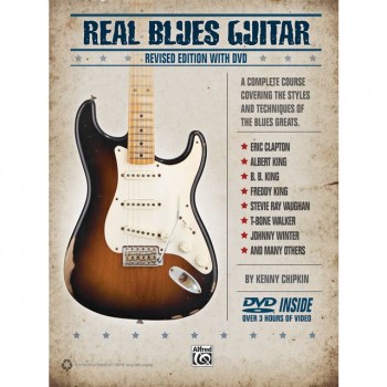 Alfred Music Real Blues Guitar Chipkin, Book and CD купить