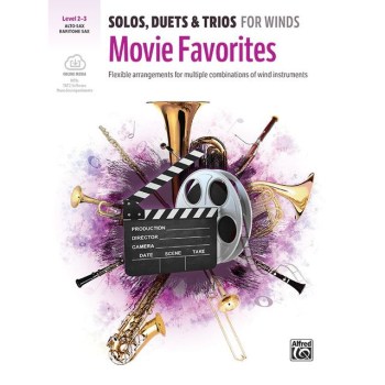 Alfred Music Solos, Duets &- Trios for Winds: Movie Favorites купить
