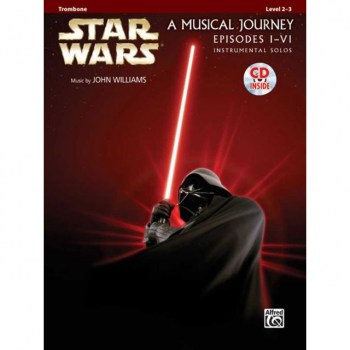 Alfred Music Star Wars 1-6 - Trombone Instrumental Solos, Book/CD купить