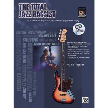 Alfred Music The Total Jazz Bassist David Overthrow, CD купить