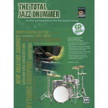 Alfred Music The Total Jazz Drummer Book and CD купить