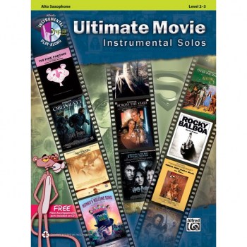 Alfred Music Ultimate Movie - Alto-Sax Instrumental Solos, Book/CD купить