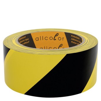 Allcolor PVC warning tape 510-50 S/G купить