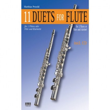 AMA Verlag 11 Duets for Flute Matthias Petzold купить