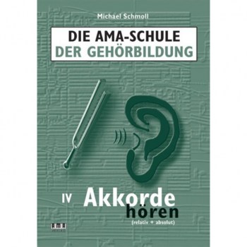 AMA Verlag Gehorbildung 4 - Akkorde Schmoll, obungsbuch mit 2 CDs купить