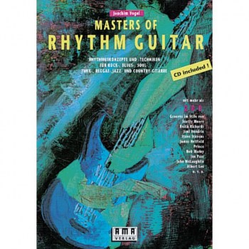 AMA Verlag Masters of Rhythm Guitar  Joachim Vogel,inkl. CD купить