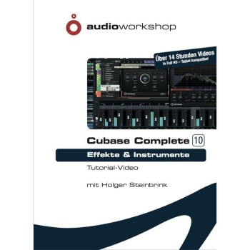 Audio Workshop Cubase Complete 10 Effekte &amp-Instrumente DVD купить