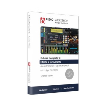 Audio Workshop Cubase Complete 12 Effekte & Instrumente DVD купить