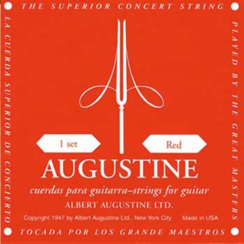 Augustine C-Guit.Strings, red купить