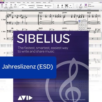 Avid Sibelius (Annual, ESD) купить