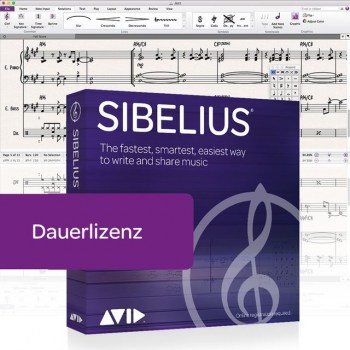 Avid Sibelius Dauerlizenz - Boxed купить