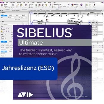 Avid Sibelius Ultimate Jahreslizenz - ESD купить