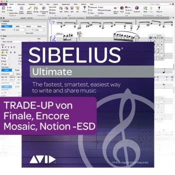 Avid Sibelius Ultimate Trade Up Dauerl., Final., Enc., Mosaic купить