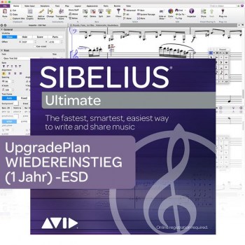 Avid Sibelius Ultimate Upg. Plan Wiedereinstieg, 1 Jahr - ESD купить