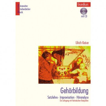 Borenreiter-Verlag Gehorbildung Grundkurs mit CD Satzlehre, Improv., Horanalyse купить