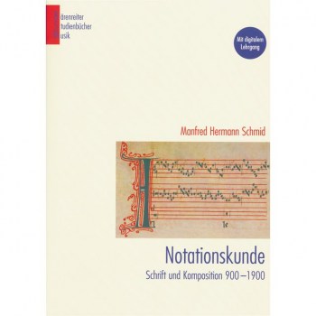 Borenreiter-Verlag Notationskunde M.H.Schmid,Studienbuch Musik купить