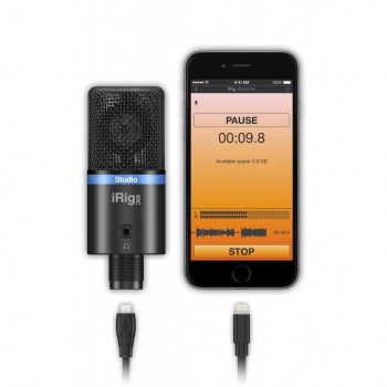 IK Multimedia iRig Mic Studio - Black купить