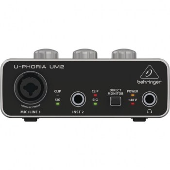 Behringer U-Phoria UM2 USB Audio Interface купить