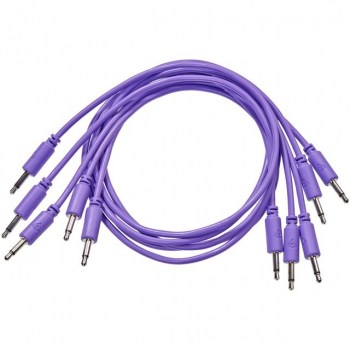 Black Market Modular Patch Cables 500mm Violet (5-Pack) купить