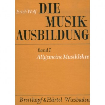 Breitkopf & Hortel Allgemeine Musiklehre Bd. 1 Erich Wolf (BV44) купить