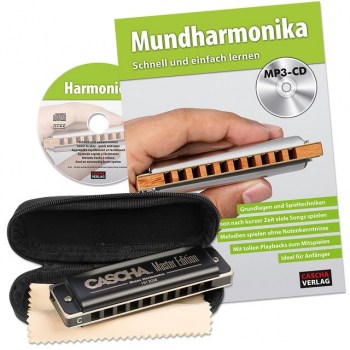 Cascha Verlag Master Edition Blues Mundharmonika C-Dur Set купить