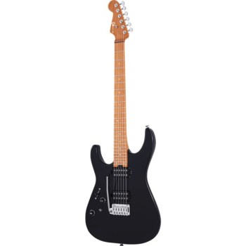 Charvel Pro-Mod DK24 HH 2PT CM LH Gloss Black Lefthand купить