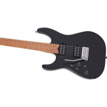 Charvel Pro-Mod DK24 HH 2PT CM LH Gloss Black Lefthand купить