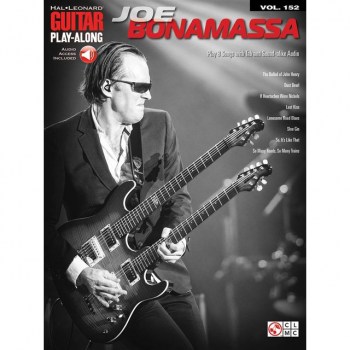 Cherry Lane Music Company Guitar Play-Along: Joe Bonamassa Vol. 152, TAB und Download купить