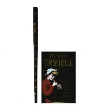 Clarke Tin Whistle Beginner Set in D with book and CD купить
