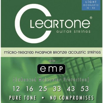 Cleartone A-Guitar Strings 12-53 CT7412 Light, EMP Strings купить