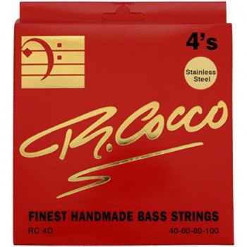 Cocco RC4D Bass Strings 40-100 4 Set, 40-60-80-100  Classic Wound купить