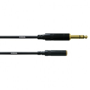 Cordial CFM 3 VY Adapter Cable 6,3 Jack / 3,5 Mini Jack female stereo 3m Rean купить