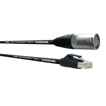 Cordial CSE NH 5 CAT 5 Data Cable 0,5m Neutrik Ethercon / RJ 45 купить