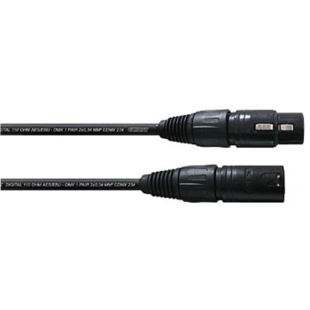 Cordial DMX Kabel XLR 5 pol, 10m Neutrik-Stecker, schwarz купить